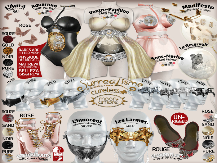 :moonamore+cureless: L'Innocent Mask / Steel