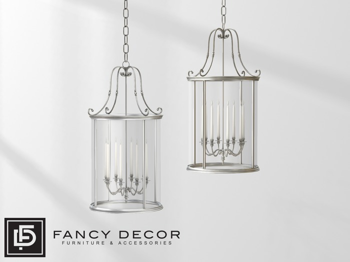 Fancy Decor: Entry Lantern (silver)
