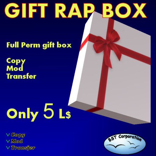 BST Gift Rap Box