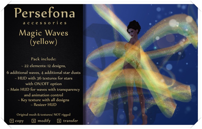 Persefona Magic Waves (yellow)