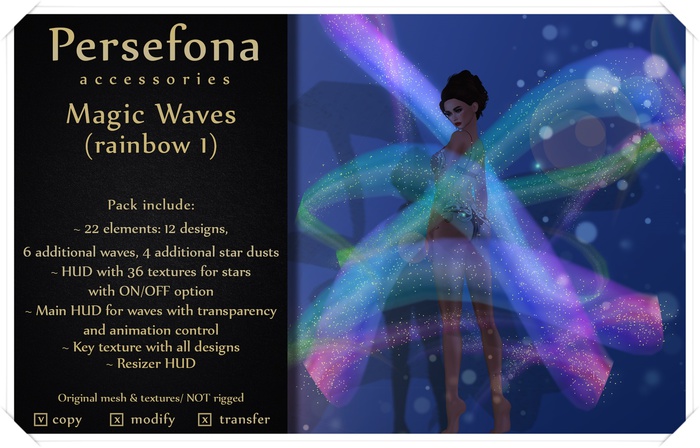 Persefona Magic Waves (rainbow 1)