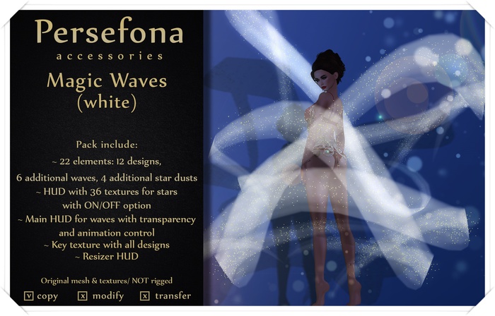 Persefona Magic Waves (white)