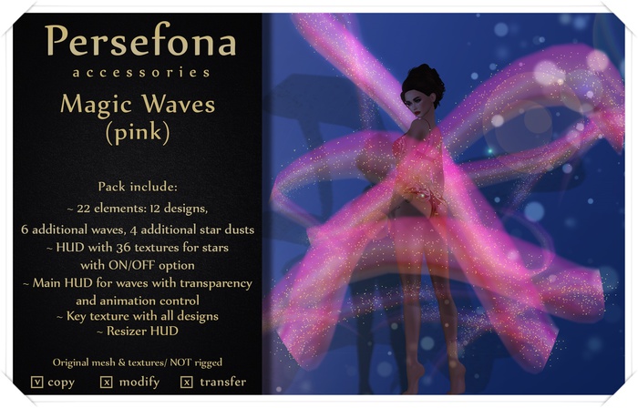 Persefona Magic Waves (pink)
