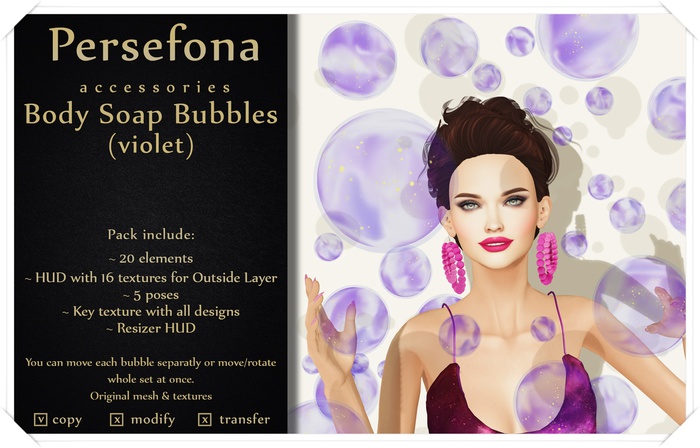 Persefona Soap Bubbles (violet)