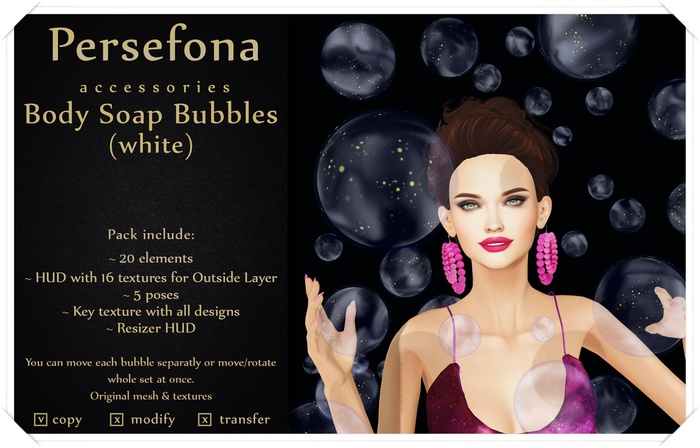 Persefona Soap Bubbles (white)