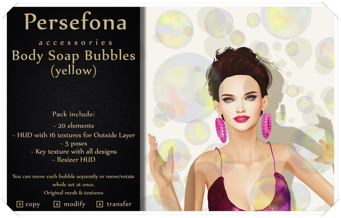 Persefona Soap Bubbles (yellow)
