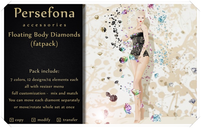 Persefona Body Diamonds (fatpack)