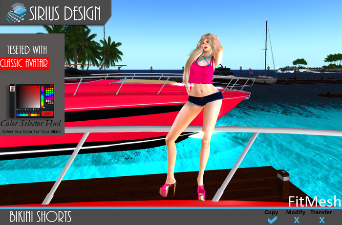 Sirius Design Bikini Shorts Boxed