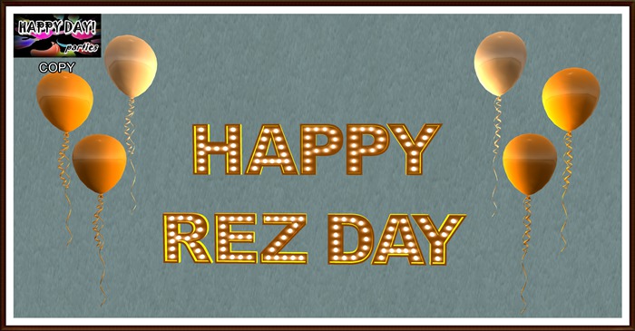 Happy Rez Day Orange Panel