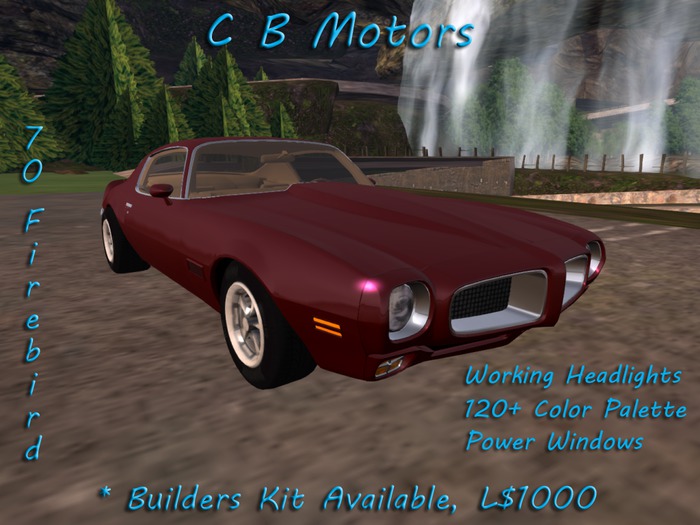 70 CBM Firebird