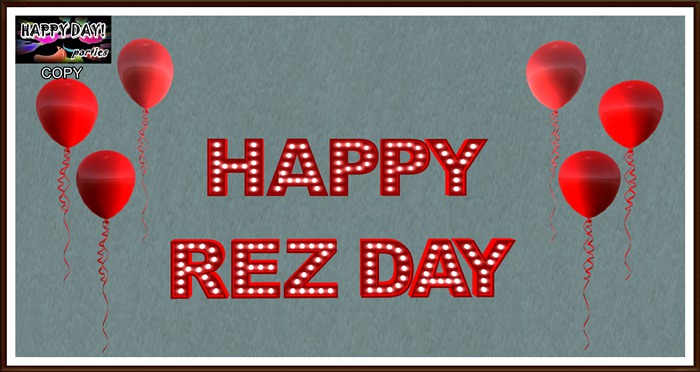 Happy Rez Day Red Panel