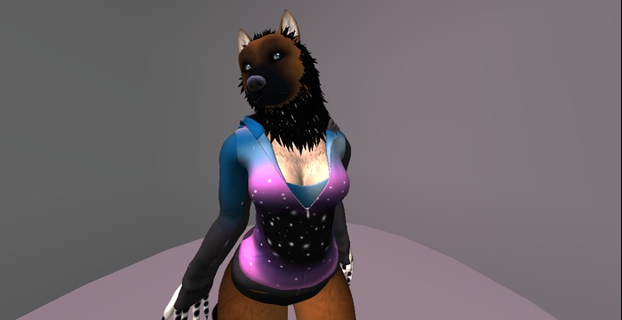 Jomo Female Hooded Jacket (space) MOD