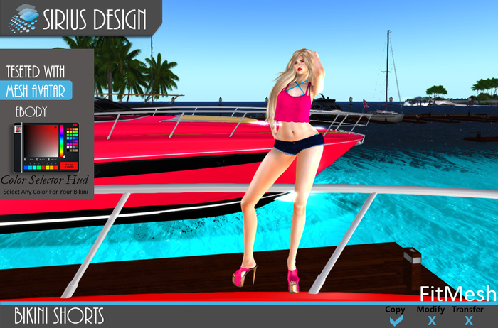 Sirius Design Bikini Shorts Ebody Boxed