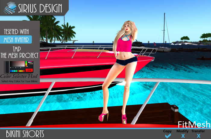 Sirius Design Bikini Shorts TMP Boxed