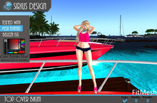 Sirius Design Top Over Bikini Belleza Isis Boxed