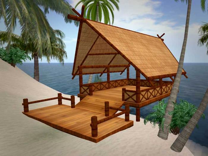 Tiki Hut / Beach Pavilion - Paradise