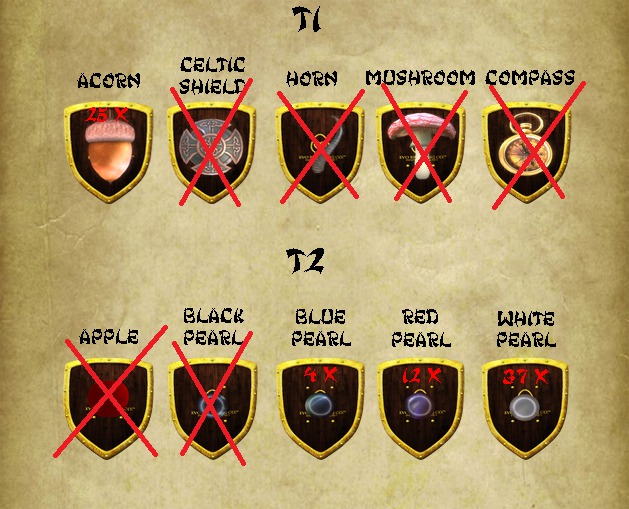 1x fairy 0456 MTG / Recipe 41x / token 103x /  T1-2-3-4-5-130