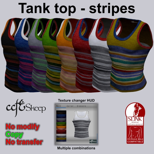 ::.Skeep.:: - Tank top stripes DEMO