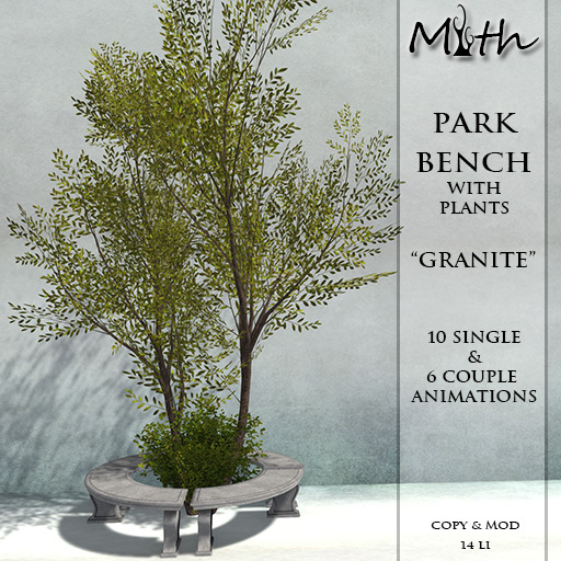 Myth - Park Bench Granite