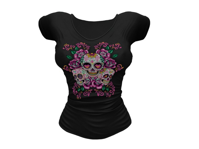REVOLUTION - Mesh Tee (Sugar Skulls) (BOXED)