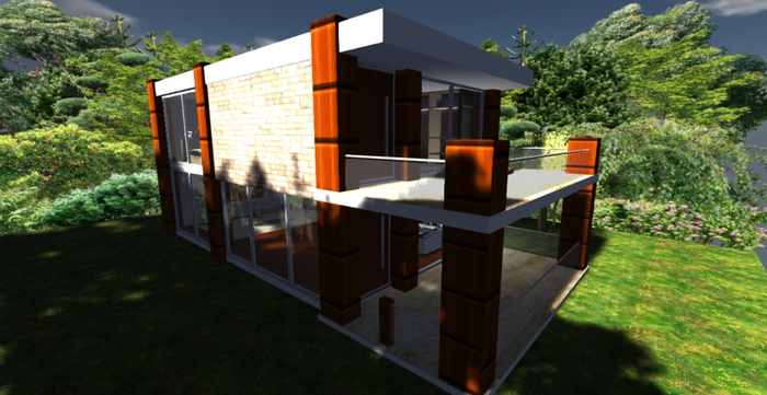 HOUSE W CLOSET - 72 PRIMS