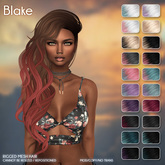 /Wasabi Pills/ Blake Mesh Hair - Lunar Ombre