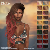 /Wasabi Pills/ Blake Mesh Hair - Solar Ombre