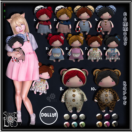 *SL* Dolly Bear - Sweet Lies Box 9 RARE