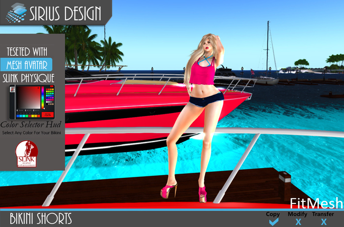 Sirius Design Bikini Shorts Slink Physique Boxed