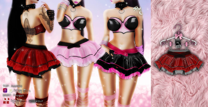 #SM/BLAXIUM Kelly Skirt - ROCK