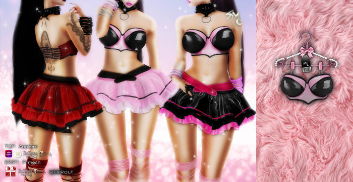 #SM/BLAXIUM Kelly Top - Pink [Appliers]