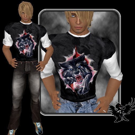 -ATD- Wolf tee