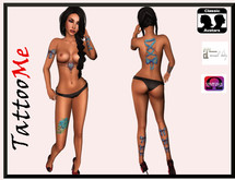 174 TattooMe noeudblue