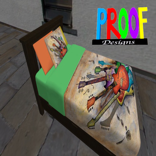  SL folder name: Proof Design - Toddler Bedding- guitars
