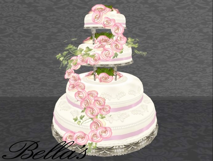Wedding Cake Rosa Roses