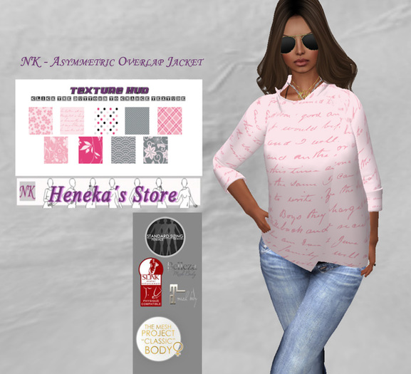 NK - Asymmetric Overlap Jacket