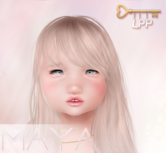 {LPP} Maya "TD Alice" Bento Skin & Shape  *Snow*