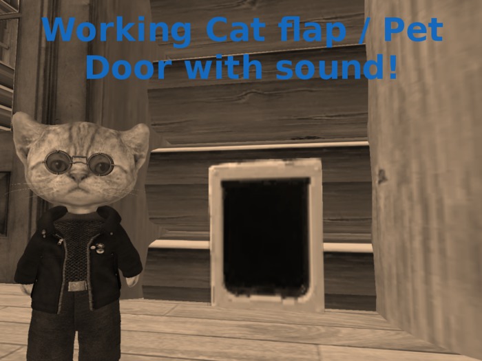 Dinkie/Tiny CatFlap/Pet door