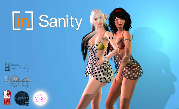 [in] Sanity Outfit   Pois Black & White