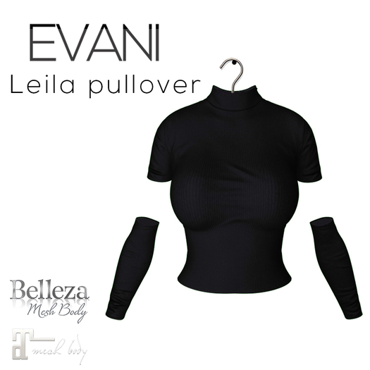 EVANI- Leila pullover [Black]