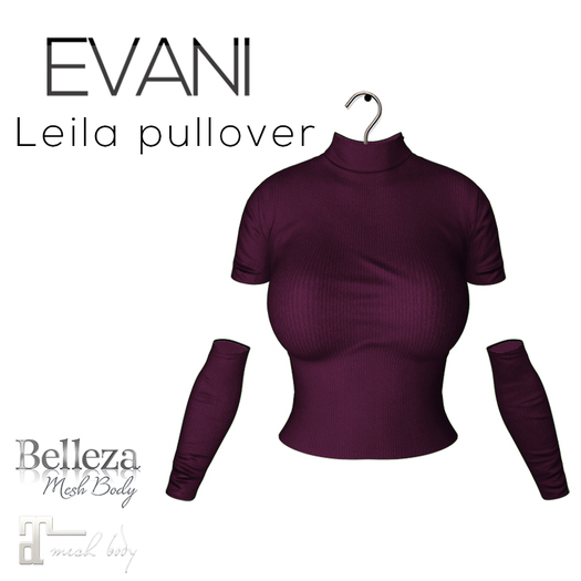 EVANI- Leila pullover [Wine]