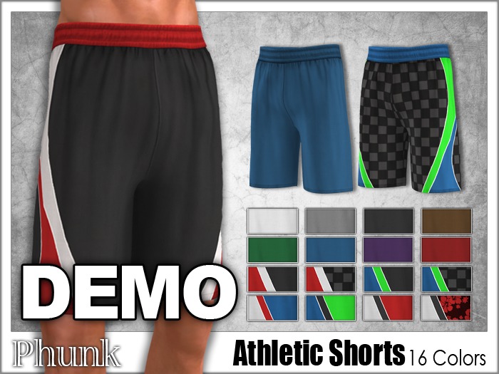DEMO [Phunk] Athletic Shorts