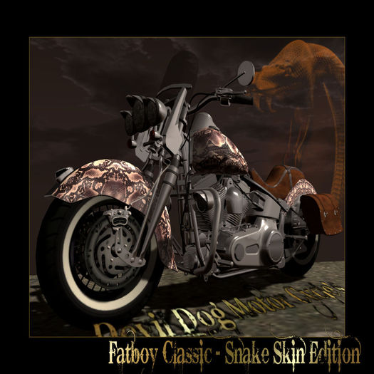Devil Dog Motorcycles FB Classic SnakeSkin Edition V2