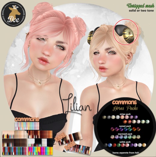 Doe: Lilian Horns - Sunset