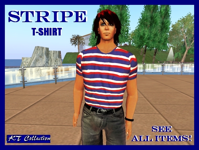 STRIPE  T-shirt