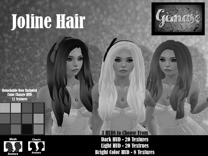 DEMO - Gemase Designs - Joline Hair - Wear Me