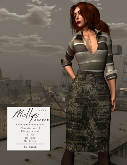 Mollys Secret - Classic, Fitmesh, Slink, Belleza, Maitreya