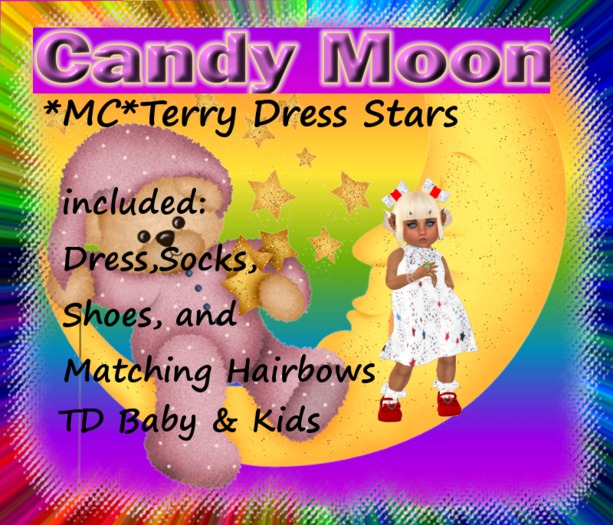 *MC*Terry Dress Stars