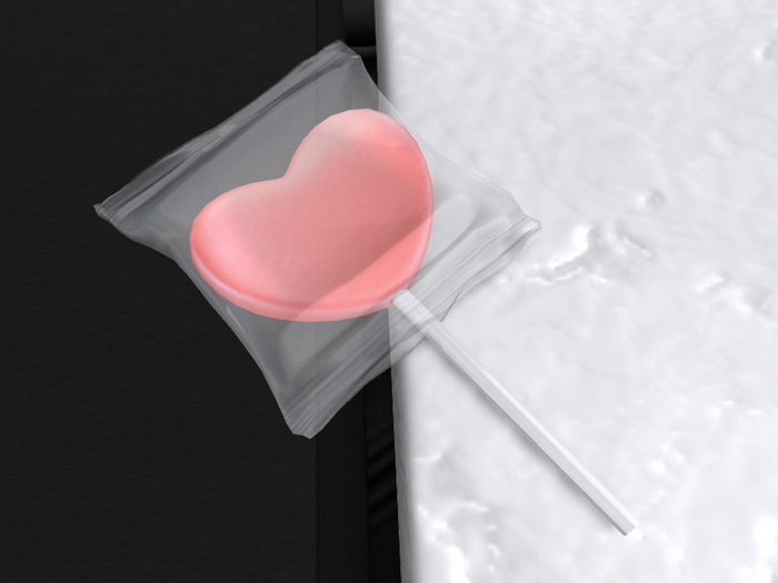 [Px] Heart Shape Lollipop (Animated 1-Click Unwrap)