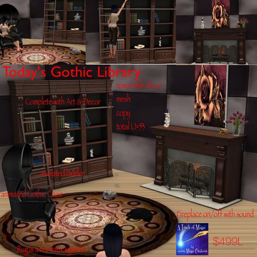 Today's Gothic Library (crate)